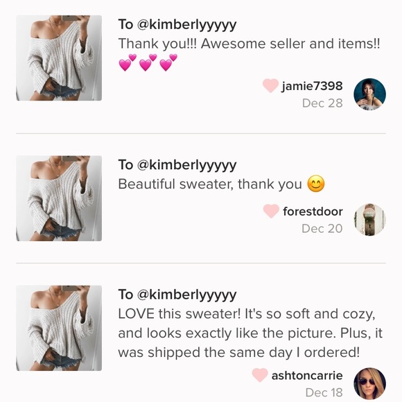 ✨ LAST ONE ✨ | Like a Dream Sweater 💖 - Picture 5 of 5